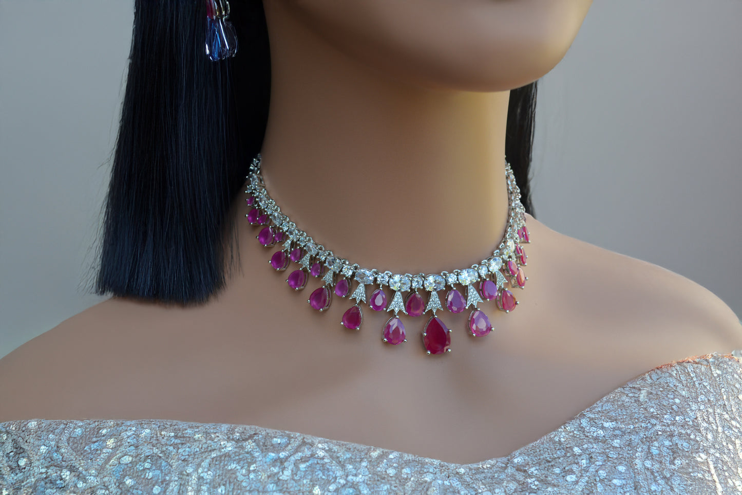 Ruby A.D Necklace
