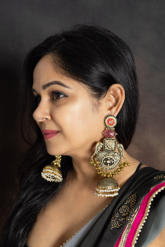 Traditional Long Earrings