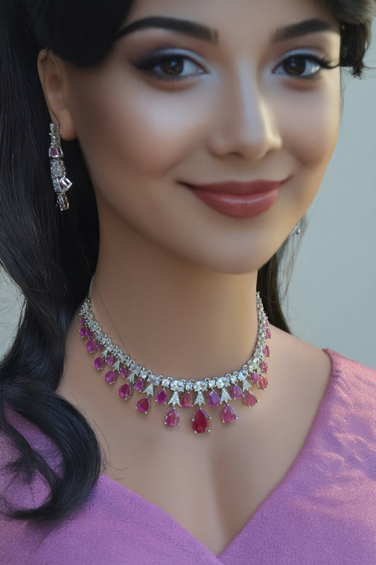 Ruby A.D Necklace