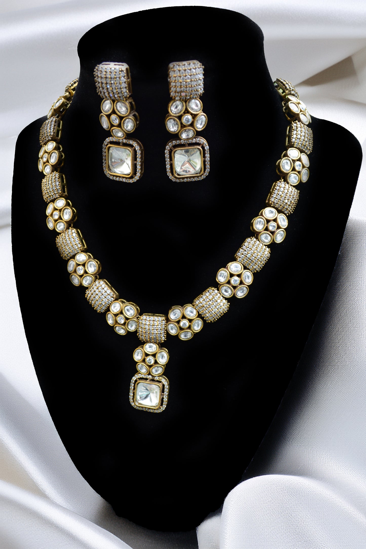 Victorian polish A.D necklace