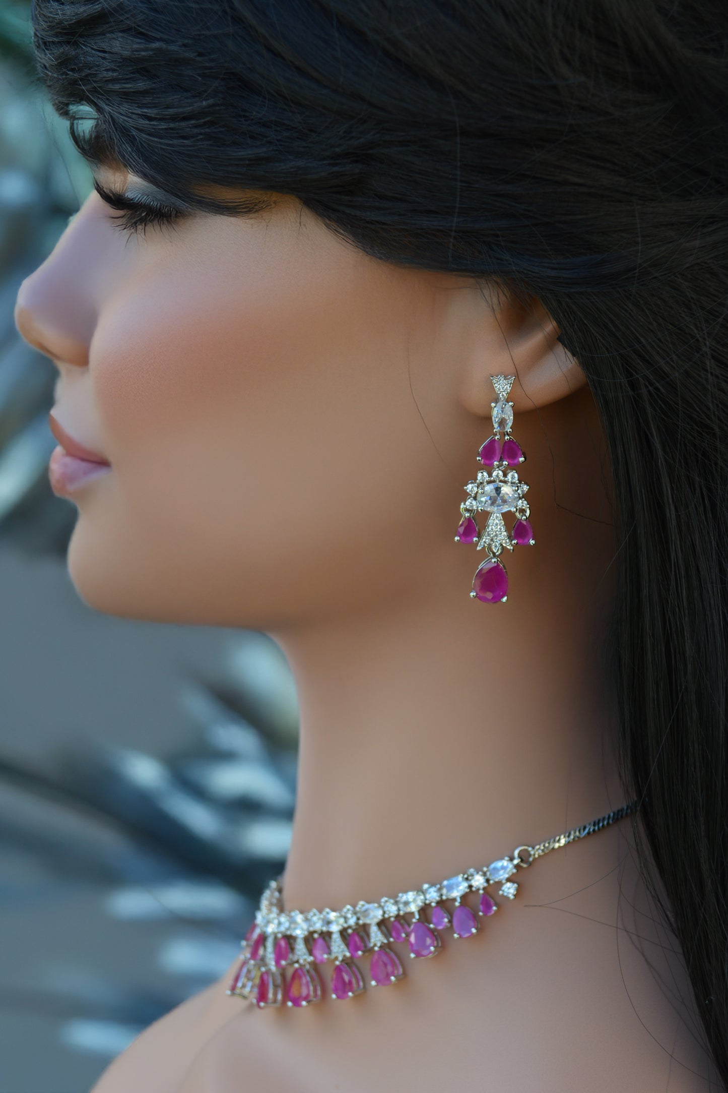 Ruby A.D Necklace