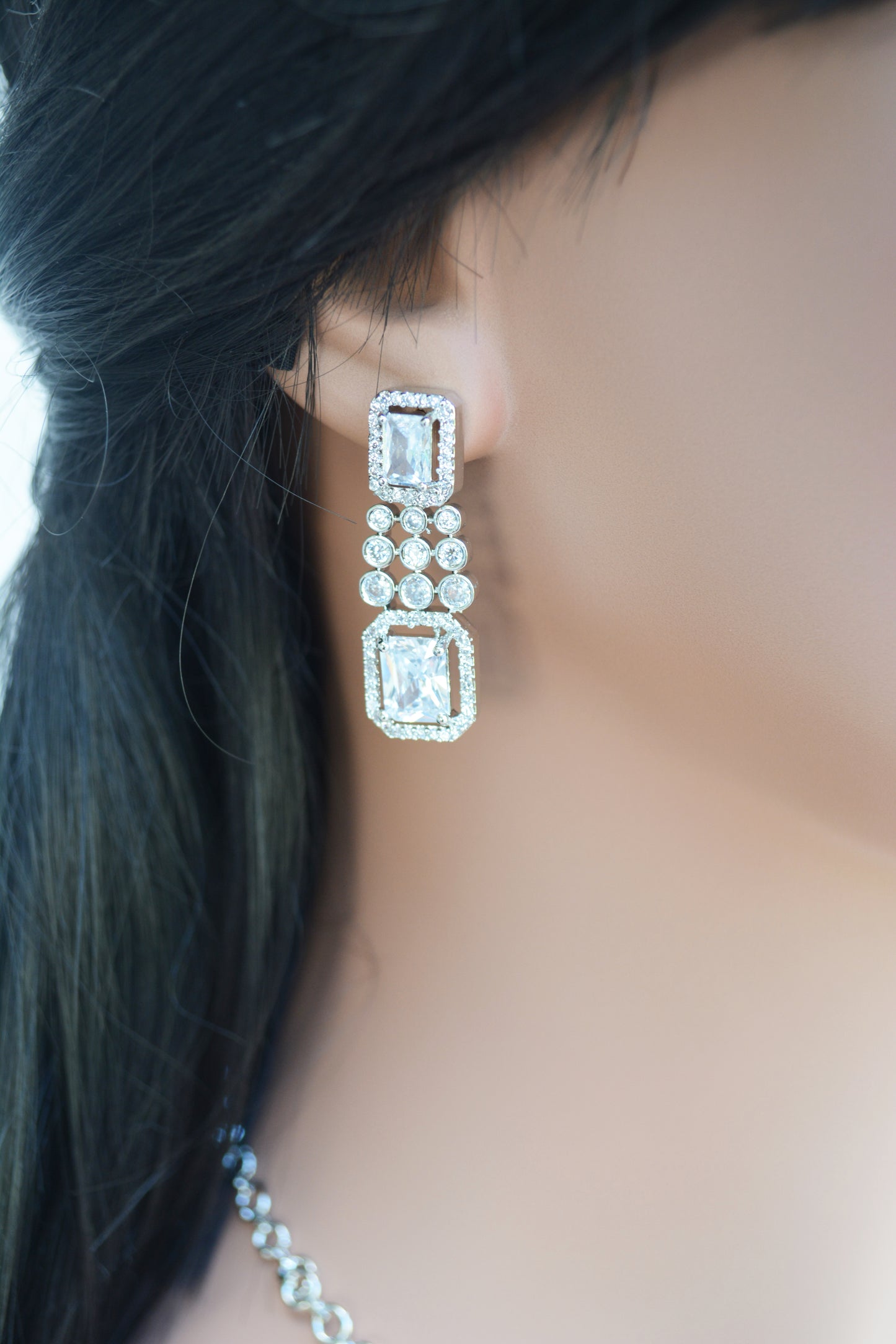 Silver AD Necklace