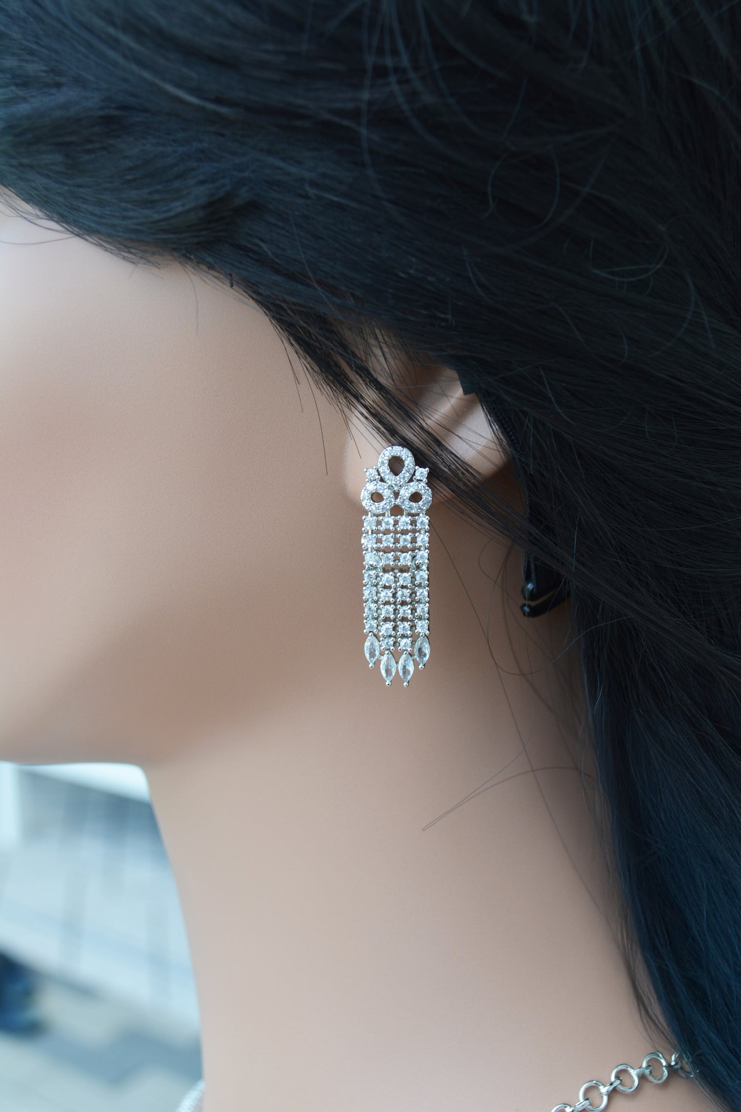 Silver AD Necklace