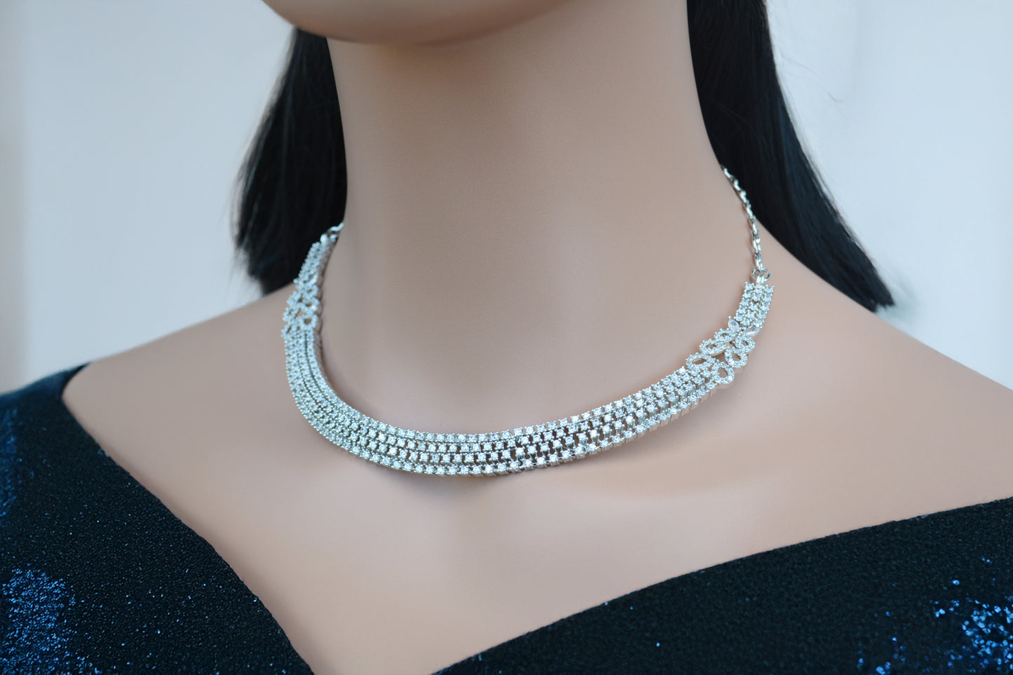 Silver AD Necklace