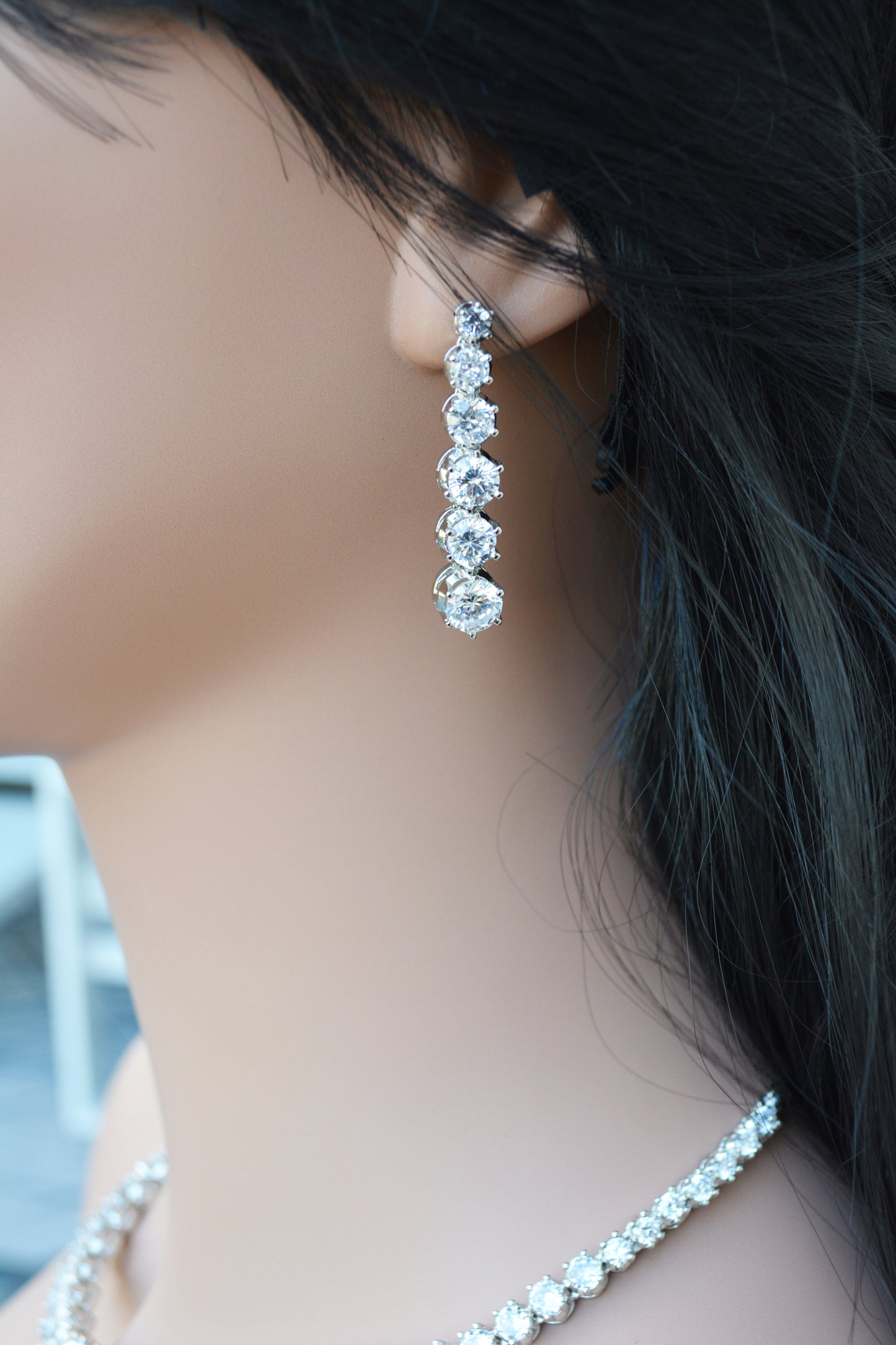 Silver AD Necklace